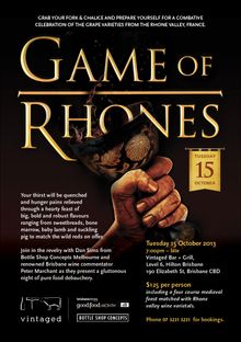 Game of Rhones: Blood and Bones 