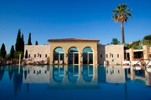 Pergola Pool Daytime
