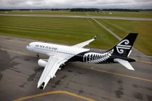 Air New Zealand’s Airbus A320 Bearing The New Look Livery Which Went Into Service 25 September (NZT) Making Appearances In Auckl