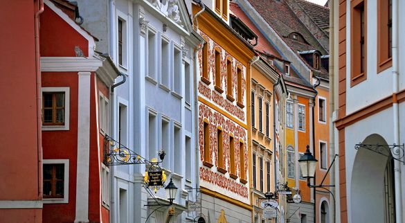 Picture Perfect Street In Görlitz