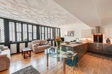 Merchants Rest, the stylish first floor apartment for three, retains many significant original features including one of the fin