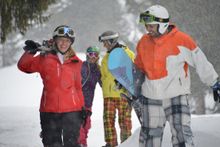 Skiing