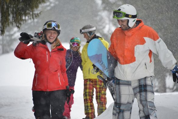 Skiing
