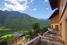 View from Uma by COMO, Punakha