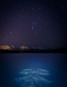 Jasper Dark Sky Festival Snow Angel