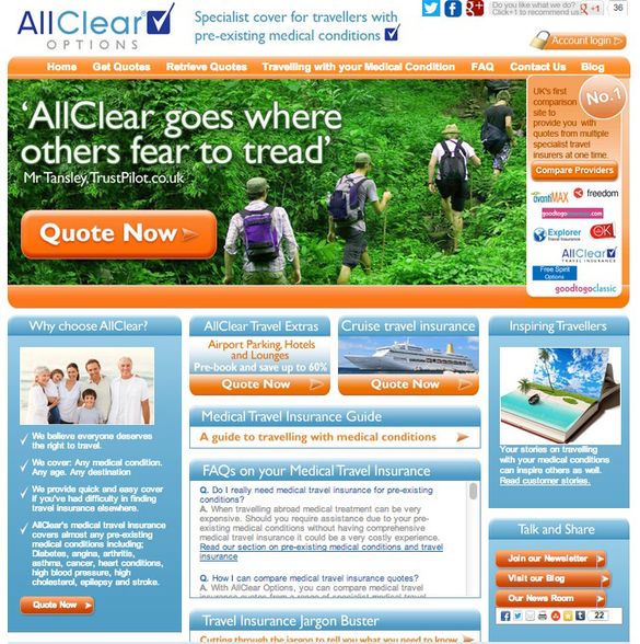 AllClear Launches New Comparison Website