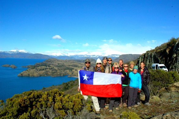 2013 AdventureWeek Chile Participants #FeelingChile in Aysen.