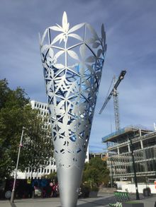 Chalice Sculpture, Christchurch