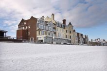 Brudenell Hotel With Snowy Beach