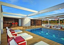 Swimming Pool & Bar Rendering