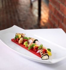 Marinated Persian Feta in the Middle East