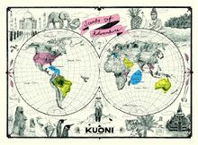 Kuoni Scented Map Image