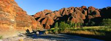 The 'Beehive' Bungle Bungle Range In The World Heritage Listed Purnululu National Park