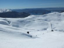 Saddle Basin from Payback, Treble Cone NZ 
