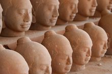 Skyros Cambodia Statues