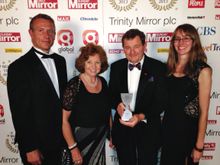 Left to Right: James Norton, Sarah Hanmer, David Hanmer, Michelle Allen of Toad Hall Cottages