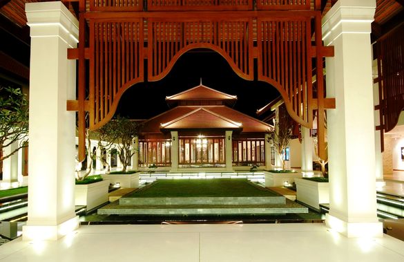 Courtyard at Anantara Angkor Resort and Spa 