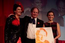 Francoise Scheepers, Michael Morpurgo and Celine Buckens