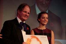 Michael Morpurgo and Celine Buckens