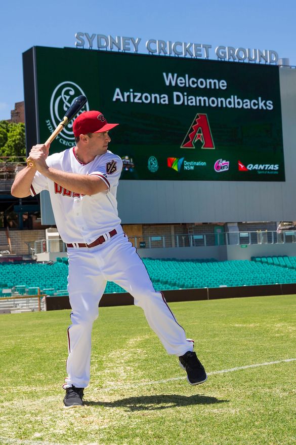 Paul Goldschmidt at Sydney Cricket Ground