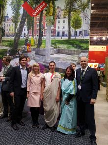 The Slovenian team at the World Travel Market