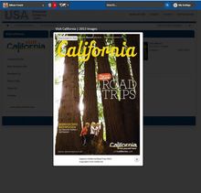 Visit California Multimedia Content and Trade Marketing Material on Brand USA Online Marketplace