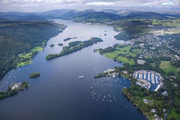 Windermere Marina Village, Aerial View