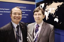 Cho Wong Supranational (left) & Matthew Brooks, SmartOtels