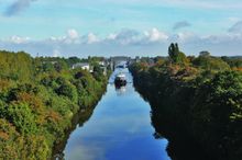 Mersey Ferry On The Manchester Ship Canal Cruise