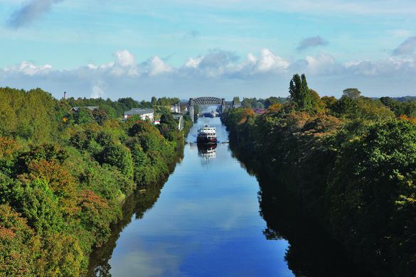 Mersey Ferry On The Manchester Ship Canal Cruise