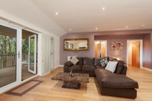 The Lodge Itself Has Been Finished To An Exceptionally High Standard With A Large, Open Living, Dining And Kitchen Space That Op