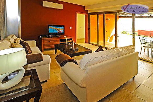 Living Area Of A Tots To Travel Villa In The Salobre Resort
