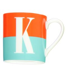 KATE SPADE NEW YORK K MONOGRAM MUG