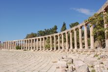 Roman Ruin Of Jerash