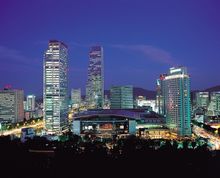 COEX Mall at night