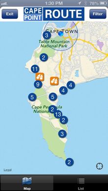 Cape Point Route app