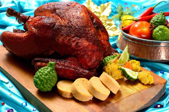 Mughlai Tandoori Turkey, Gourmet Carousel, Royal Plaza on Scotts