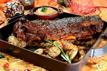 Oven-baked BBQ Beef Ribs, Gourmet Carousel, Royal Plaza on Scotts