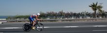 Brownlee at Abu Dhabi International Triathlon 2013 credit and copyright Ryan Bowd