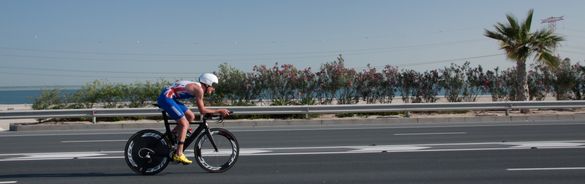 Brownlee at Abu Dhabi International Triathlon 2013 credit and copyright Ryan Bowd