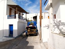 Skyros Fuel Van In Streets