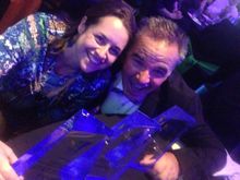 Vicki & Mark Norek - winners are grinners