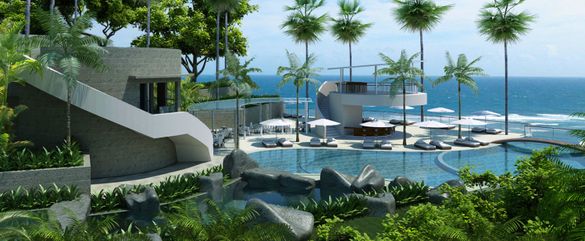 The edge Bali, External view