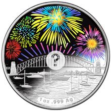Commemorative coin, front, developed by the Royal Australian Mint