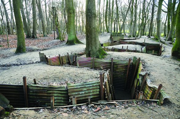 WWI Trenches, Sanctuary Wood, Belgium