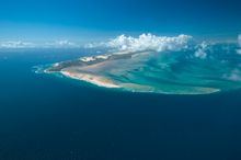 Aerial View of Bazaruto Island 