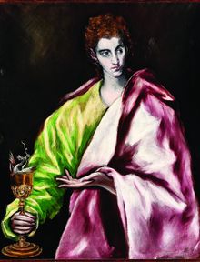 St John The Evangelist By El Greco