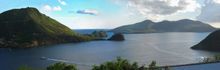 View of Les Saintes, Guadeloupe Islands