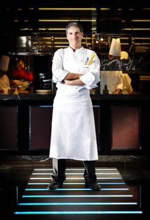 Chef Pino Lavarra at Tosca