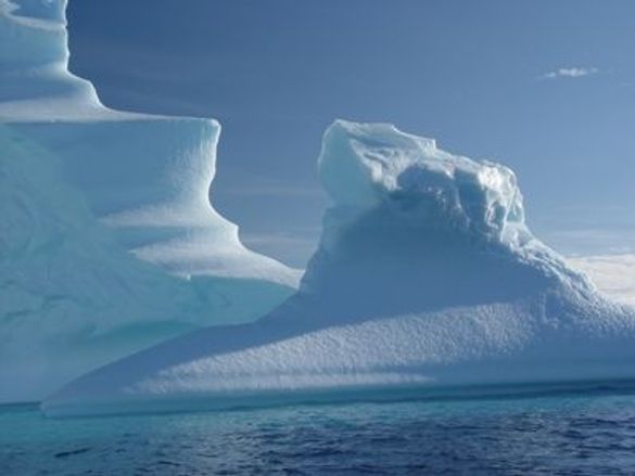 Impressive Iceberg In Antarctica